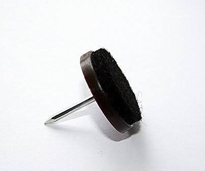 Furniture Protector with Nail 8pcs 2.5 cm Assorted Colours 7012 (Parcel Rate)