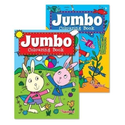 Jumbo Fun Home Activity Colouring Book Assorted Designs Fun Colouring Book P2153 (Parcel Rate)