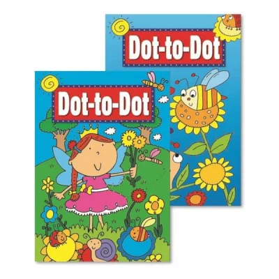 My Fun Dot to Dot 1 & 2 Children's Fun Playing Activity Book P2188 (Parcel Rate) Pack Of 3