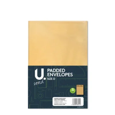 3 Pack Size D Office Home Supplies Padded Envelopes P2216 (Parcel Rate) Pack Of 3