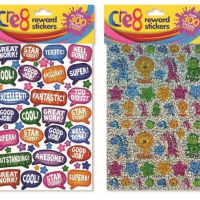 Reward Stickers 6 Sheets Per Pack P2558 (Parcel Rate)