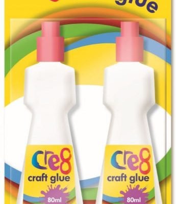 Cre8 Craft Liquid Glue 80 ml Pack of 2 P2909 (Parcel Rate)