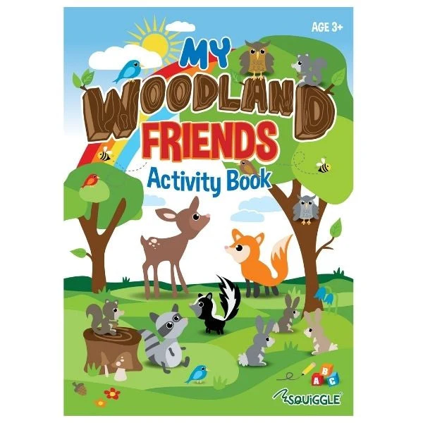 My Woodland Friends All-In-One Activity Book P2928 (Parcel Rate) Pack Of 3