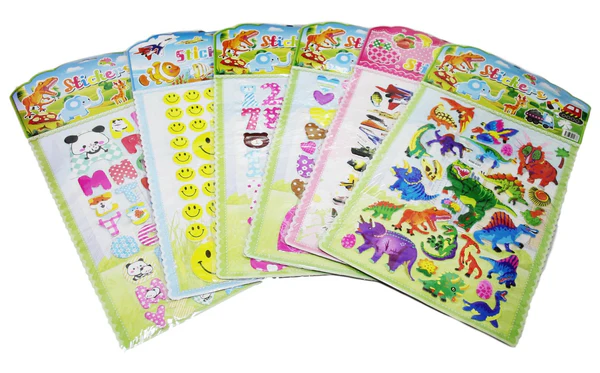 Children's Stickers for Bedroom Wall Assorted Designs 5361 (Parcel Rate) Pack Of 4