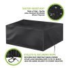 Garden Woven Table Cover 126 x 126 x 74cm 3268 (Parcel Rate) - Image 5