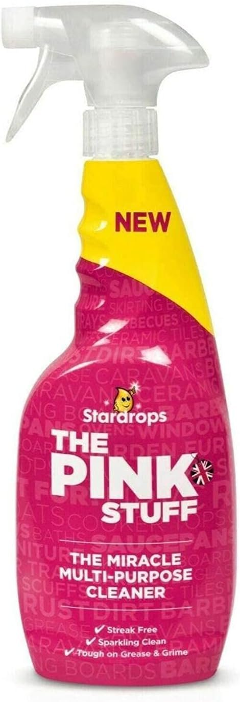 Pink stuff The Miracle Multi-Purpose Cleaner 750ml Spray WHIGT, 26 Fl Oz (3 Pack)