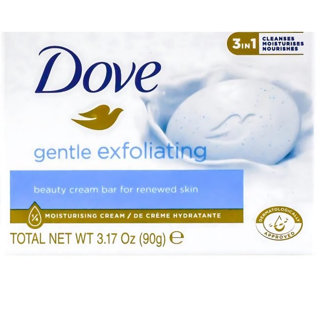 Dove Gentle Exfoliating Beauty Cream Bar Pack of 48